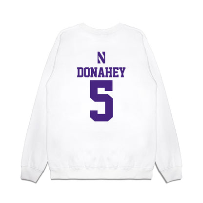 Northwestern - NCAA Softball : Bridget Donahey - USA Premium Crewneck Sweatshirt-1