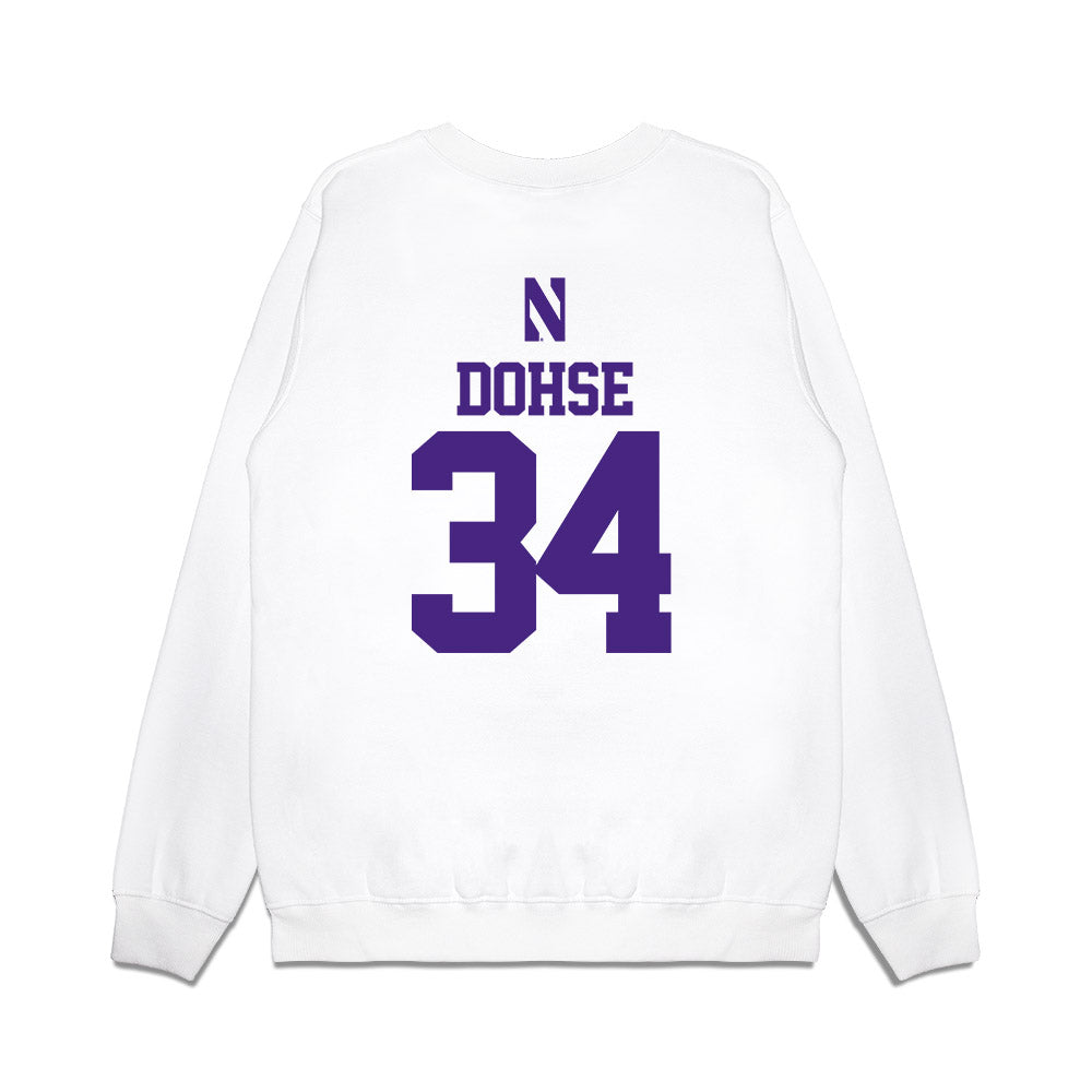 Northwestern - NCAA Softball : Signe Dohse - USA Premium Crewneck Sweatshirt-1