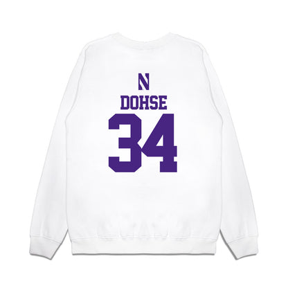 Northwestern - NCAA Softball : Signe Dohse - USA Premium Crewneck Sweatshirt-1