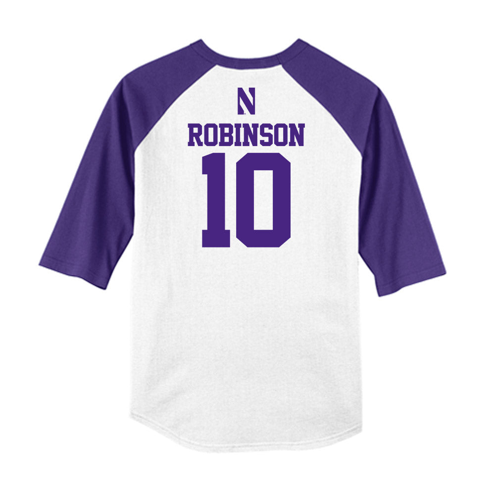 Northwestern - NCAA Softball : Kansas Robinson - USA Raglan Shirt-1