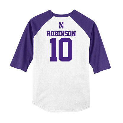 Northwestern - NCAA Softball : Kansas Robinson - USA Raglan Shirt-1