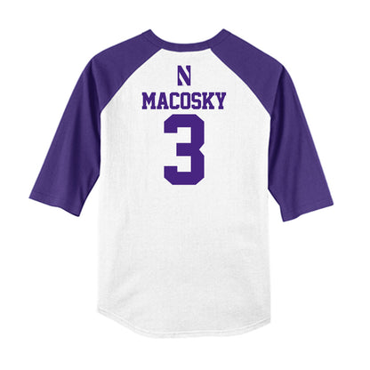 Northwestern - NCAA Softball : Laine Macosky - USA Raglan Shirt-1
