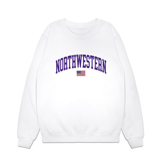Northwestern - NCAA Softball : Ainsley Muno - USA Premium Crewneck Sweatshirt-0