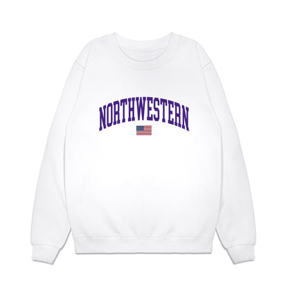 Northwestern - NCAA Softball : Renae Cunningham - USA Premium Crewneck Sweatshirt-0