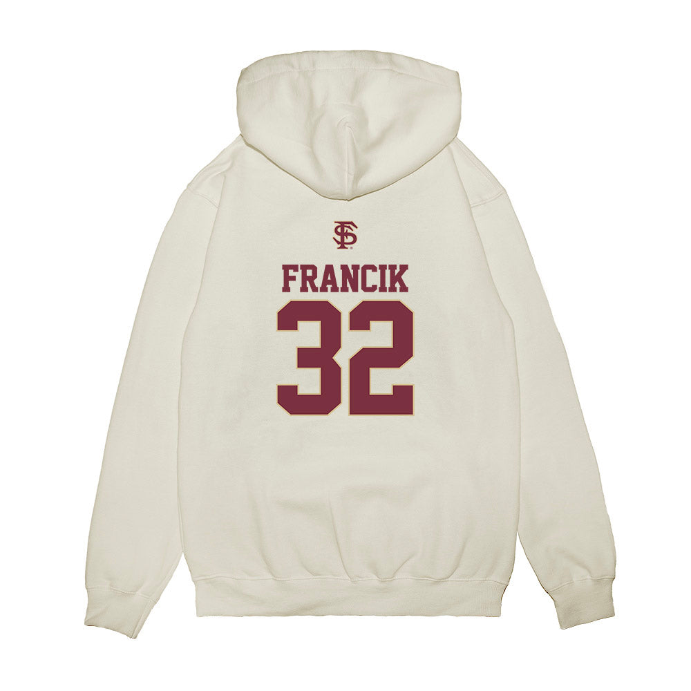 FSU - NCAA Softball : Jazzy Francik - USA Premium Hooded Sweatshirt-1
