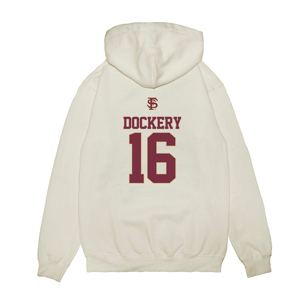FSU - NCAA Softball : Averi Dockery - USA Premium Hooded Sweatshirt-1