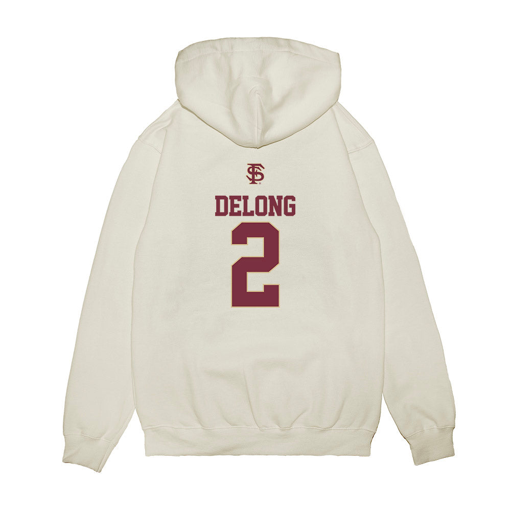 FSU - NCAA Softball : Addie DeLong - USA Premium Hooded Sweatshirt-1