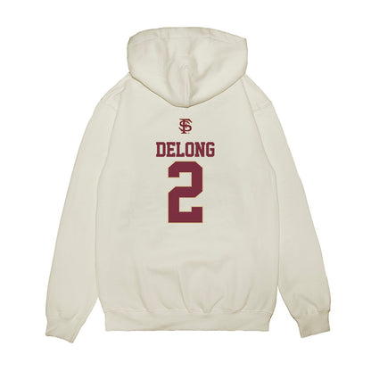 FSU - NCAA Softball : Addie DeLong - USA Premium Hooded Sweatshirt-1