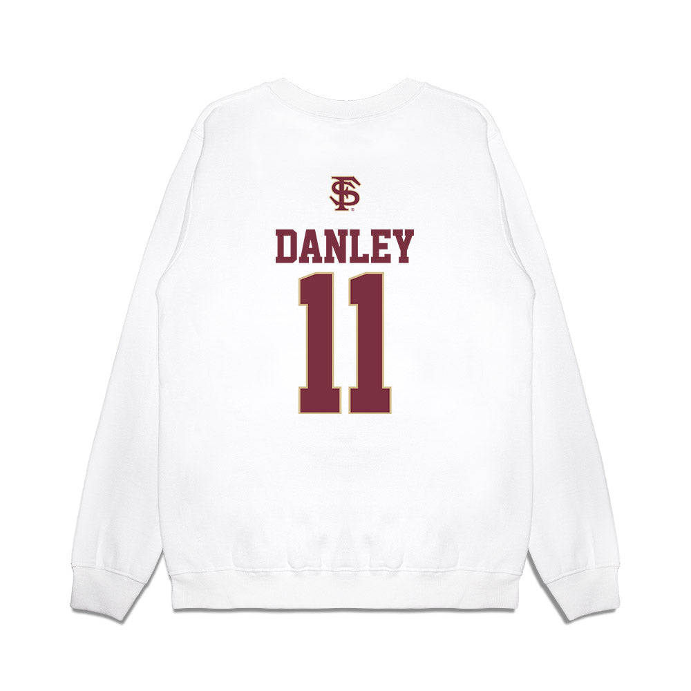 FSU - NCAA Softball : Ashtyn Danley - USA Premium Crewneck Sweatshirt-1