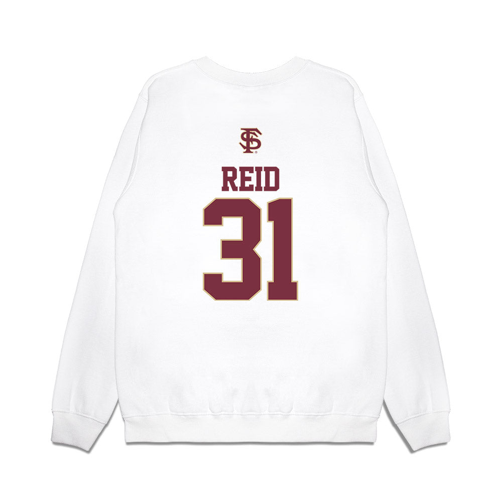 FSU - NCAA Softball : Makenna Reid - USA Premium Crewneck Sweatshirt-1