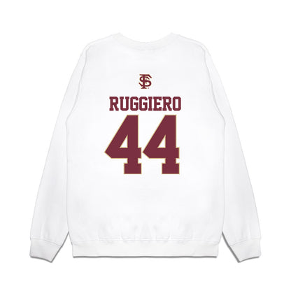 FSU - NCAA Softball : Isabella Ruggiero - USA Premium Crewneck Sweatshirt-1