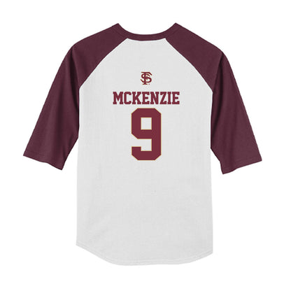 FSU - NCAA Softball : Shelby McKenzie - USA Youth Raglan T-Shirt-1