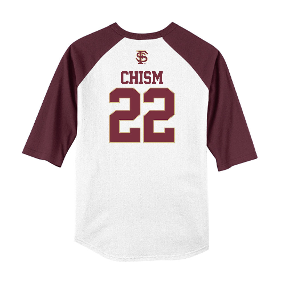 FSU - NCAA Softball : Harlie Chism - USA Raglan Shirt-1