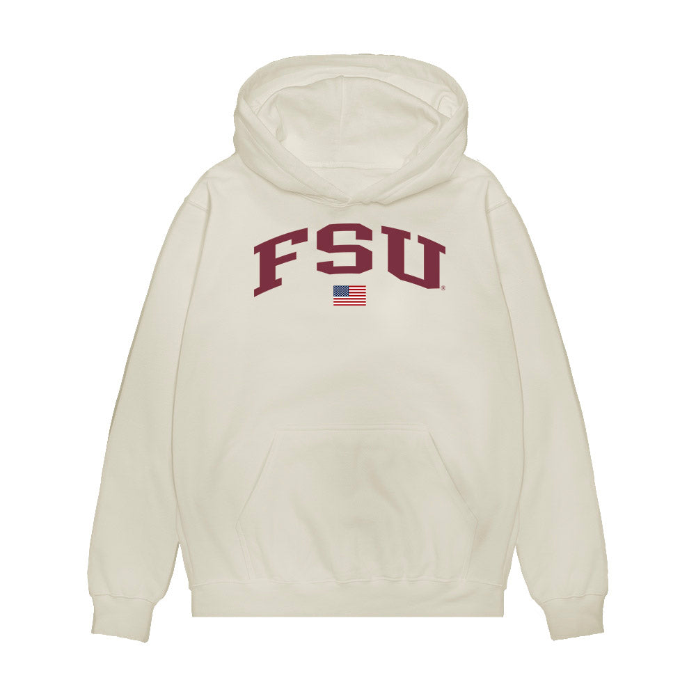 FSU - NCAA Softball : Makenna Reid - USA Premium Hooded Sweatshirt-0