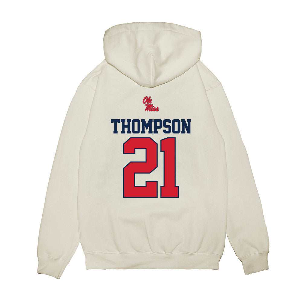 Ole Miss - NCAA Softball : Grace Thompson - USA Premium Hooded Sweatshirt-1