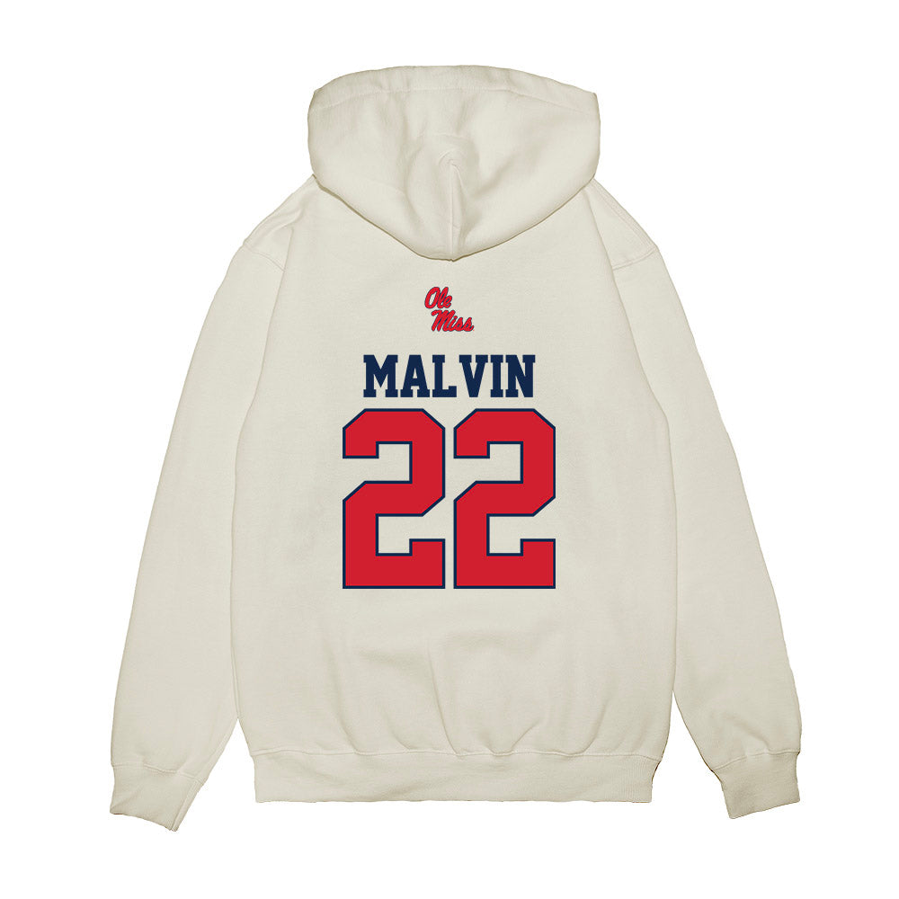 Ole Miss - NCAA Softball : Taylor Malvin - USA Premium Hooded Sweatshirt-1