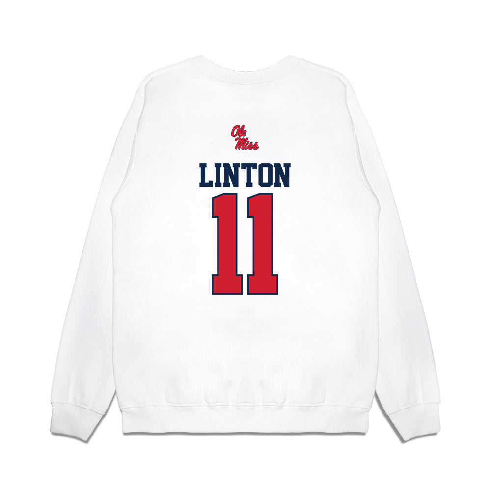 Ole Miss - NCAA Softball : Addi Linton - USA Premium Crewneck Sweatshirt-1