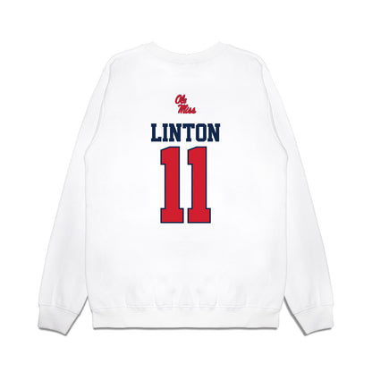 Ole Miss - NCAA Softball : Addi Linton - USA Premium Crewneck Sweatshirt-1