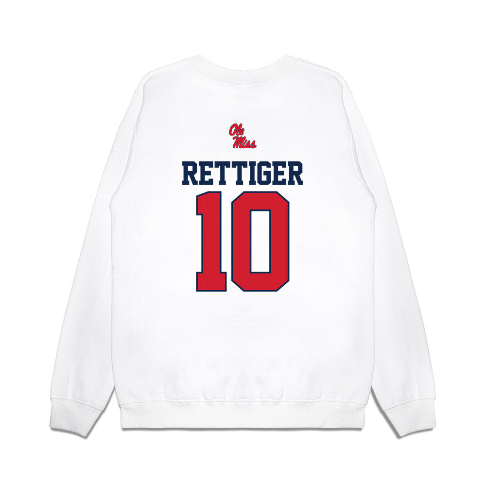 Ole Miss - NCAA Softball : Izzy Rettiger - USA Premium Crewneck Sweatshirt-1