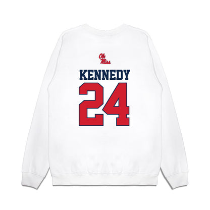 Ole Miss - NCAA Softball : Payton Kennedy - USA Premium Crewneck Sweatshirt-1
