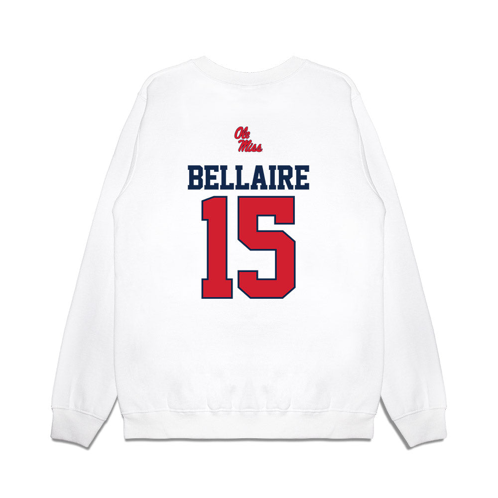 Ole Miss - NCAA Softball : Makenna Bellaire - USA Premium Crewneck Sweatshirt-1