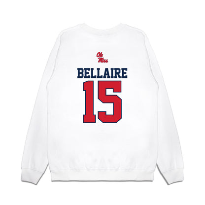 Ole Miss - NCAA Softball : Makenna Bellaire - USA Premium Crewneck Sweatshirt-1