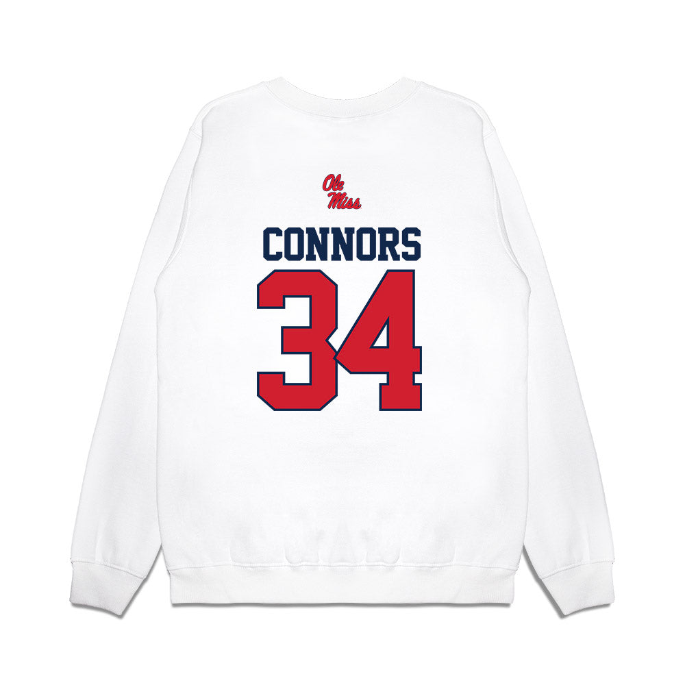 Ole Miss - NCAA Softball : rachel connors - USA Premium Crewneck Sweatshirt-1
