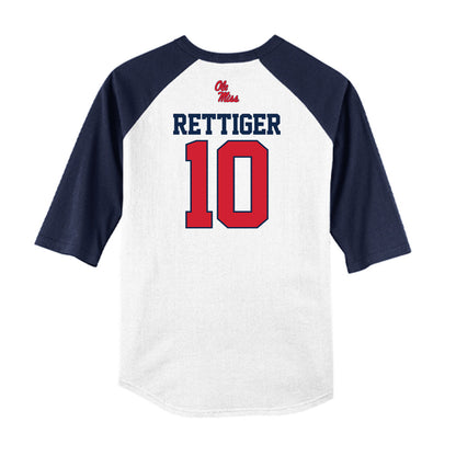 Ole Miss - NCAA Softball : Izzy Rettiger - USA Raglan Shirt-1