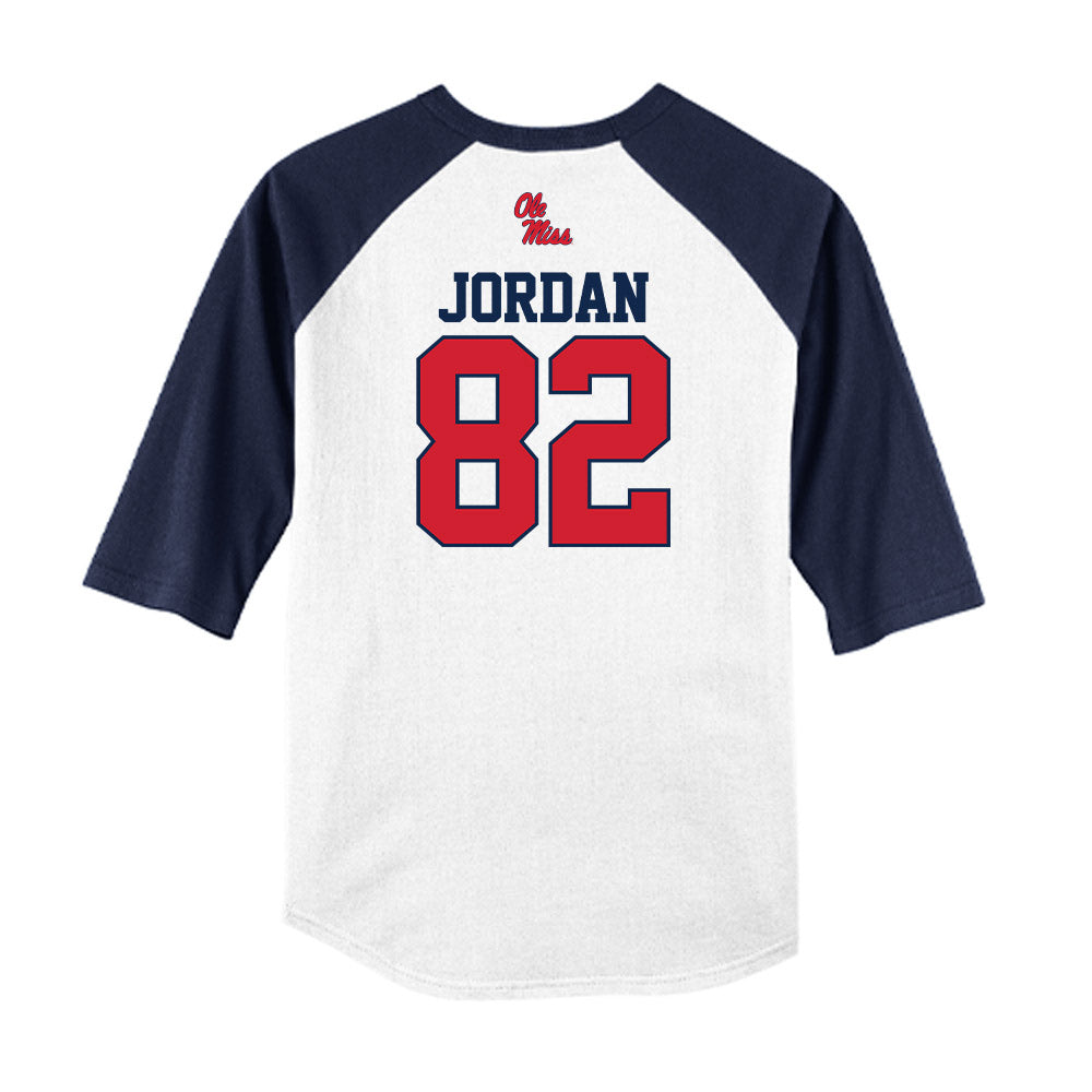 Ole Miss - NCAA Softball : Graycen Jordan - USA Raglan Shirt-1