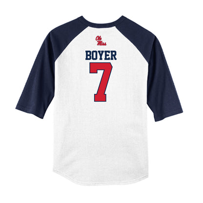 Ole Miss - NCAA Softball : Emilee Boyer - USA Raglan Shirt-1