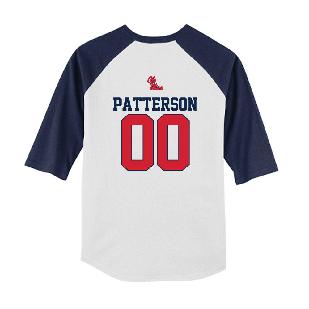 Ole Miss - NCAA Softball : Cassidy Patterson - USA Youth Raglan T-Shirt-1
