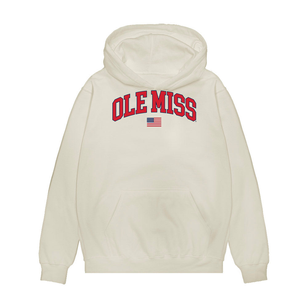 Ole Miss - NCAA Softball : Graycen Jordan - USA Premium Hooded Sweatshirt-0