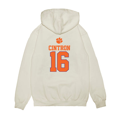 Clemson - NCAA Softball : Macey Cintron - USA Premium Hooded Sweatshirt-1