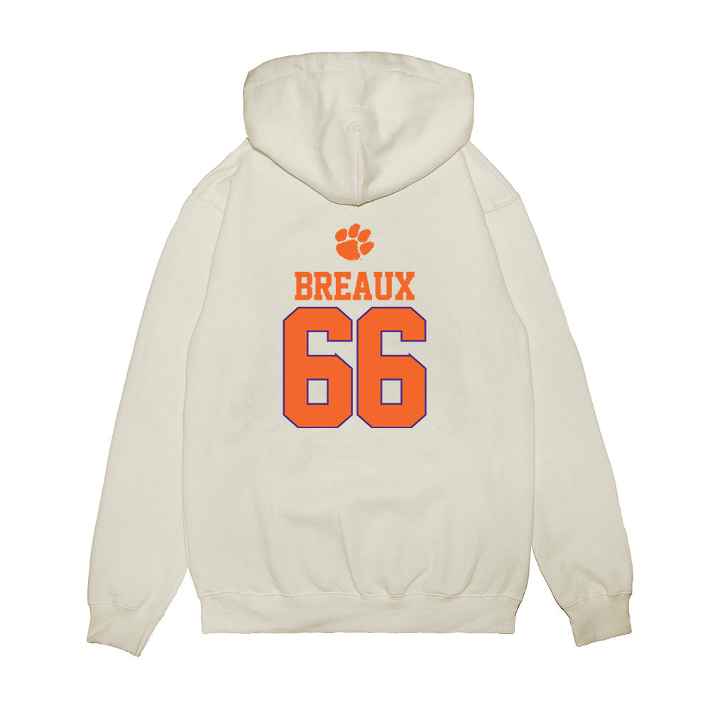 Clemson - NCAA Softball : Sarah Breaux - USA Premium Hooded Sweatshirt-1