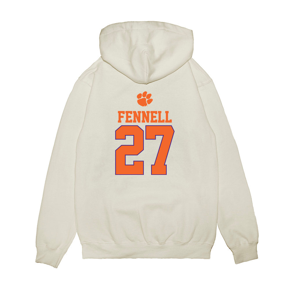 Clemson - NCAA Softball : Riley Fennell - USA Premium Hooded Sweatshirt-1