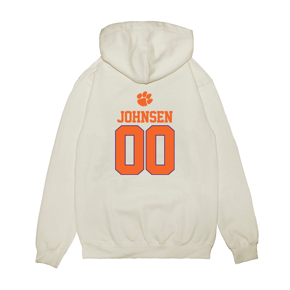 Clemson - NCAA Softball : Jordyn Johnsen - USA Premium Hooded Sweatshirt-1