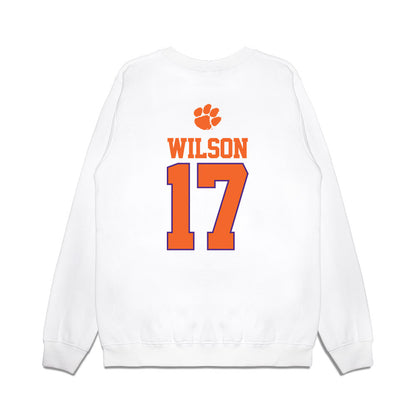 Clemson - NCAA Softball : Ava Wilson - USA Premium Crewneck Sweatshirt-1
