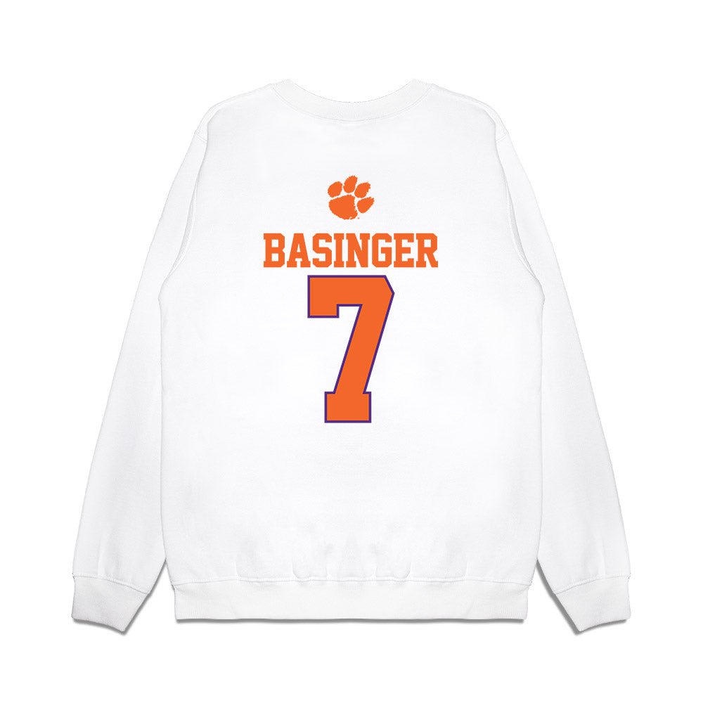 Clemson - NCAA Softball : Reese Basinger - USA Premium Crewneck Sweatshirt-1