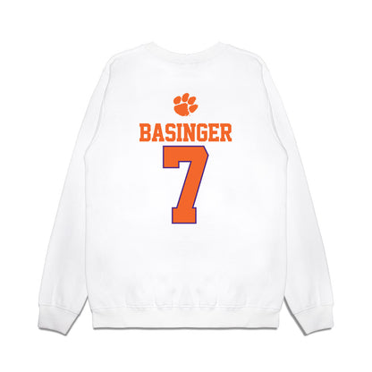 Clemson - NCAA Softball : Reese Basinger - USA Premium Crewneck Sweatshirt-1