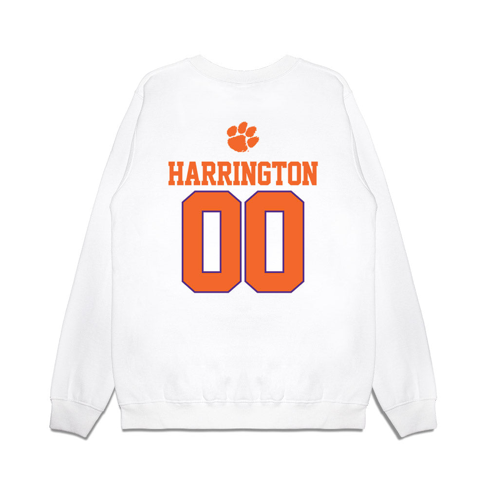 Clemson - NCAA Softball : Mcartney Harrington - USA Premium Crewneck Sweatshirt-1