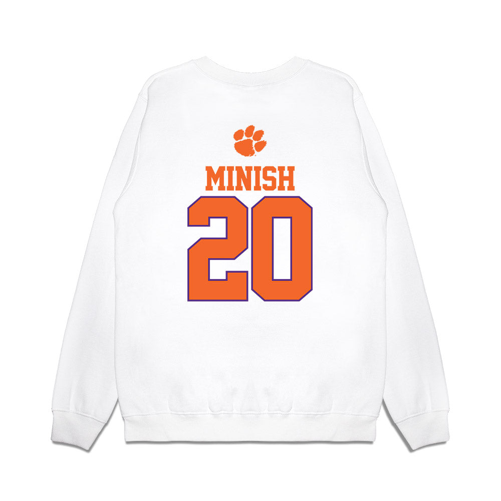 Clemson - NCAA Softball : Samantha Minish - USA Premium Crewneck Sweatshirt-1