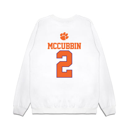 Clemson - NCAA Softball : Brooke McCubbin - USA Premium Crewneck Sweatshirt-1