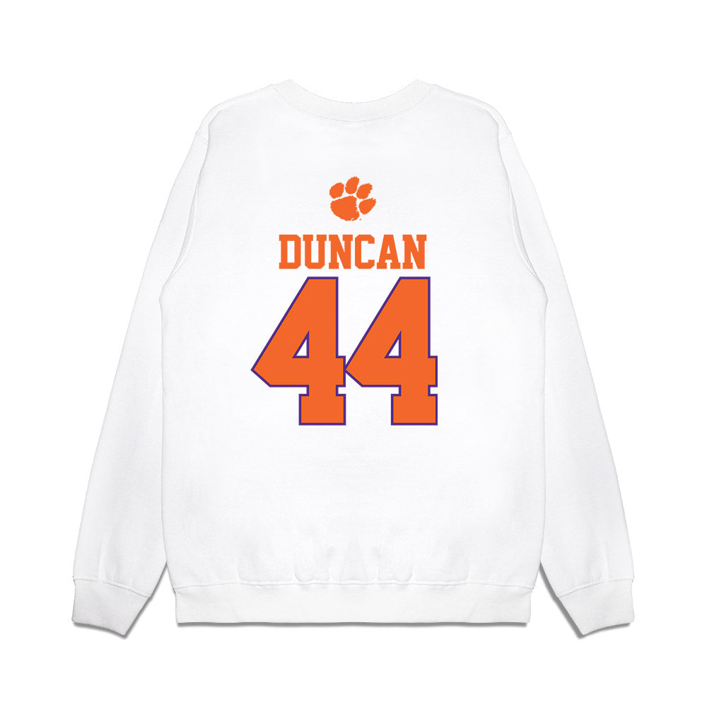 Clemson - NCAA Softball : Olivia Duncan - USA Premium Crewneck Sweatshirt-1