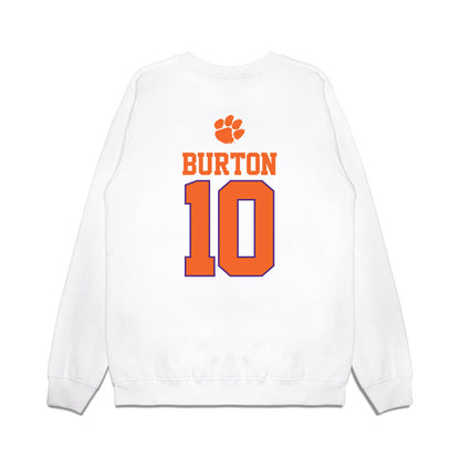 Clemson - NCAA Softball : Riley Burton - USA Premium Crewneck Sweatshirt-1