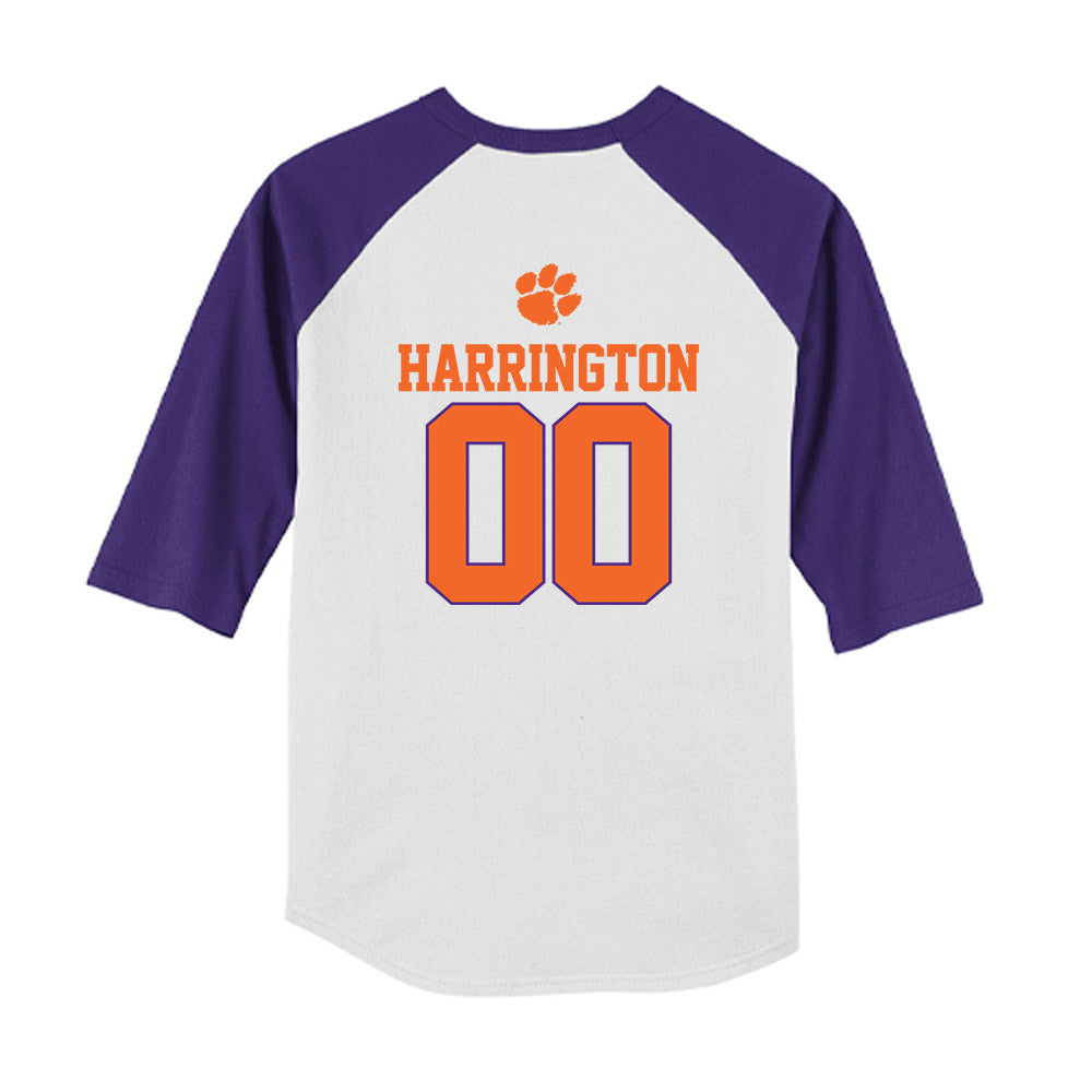 Clemson - NCAA Softball : Mcartney Harrington - USA Youth Raglan T-Shirt-1