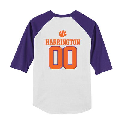 Clemson - NCAA Softball : Mcartney Harrington - USA Youth Raglan T-Shirt-1
