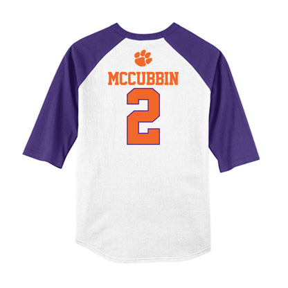 Clemson - NCAA Softball : Brooke McCubbin - USA Raglan Shirt-1