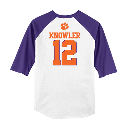 Clemson - NCAA Softball : Julia Knowler - USA Raglan Shirt-1