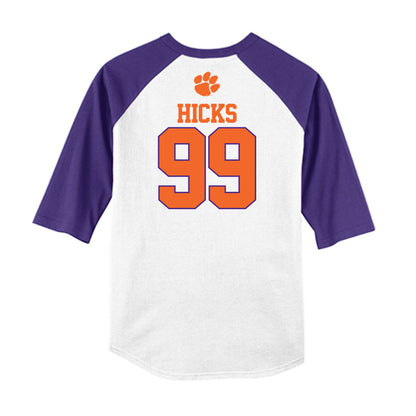 Clemson - NCAA Softball : Corri Hicks - USA Raglan Shirt-1
