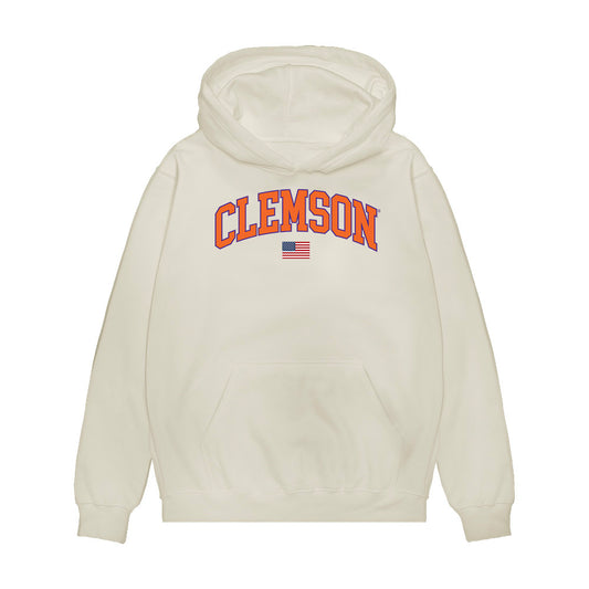 Clemson - NCAA Softball : Mcartney Harrington - USA Premium Hooded Sweatshirt-0
